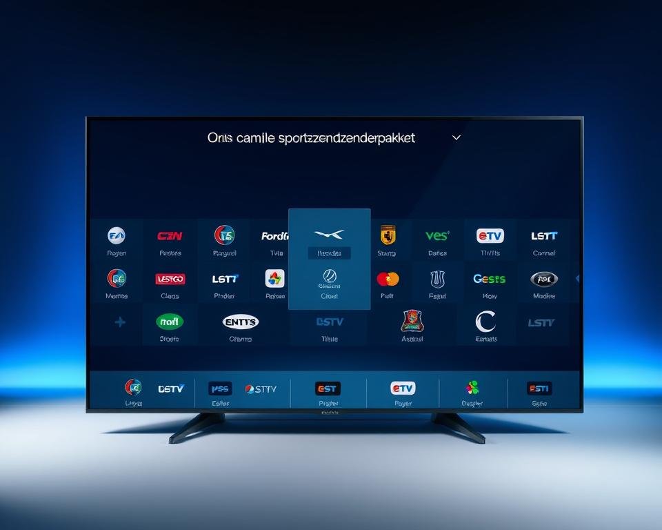 A comprehensive overview of a sportzenderpakket (sports channel package) displayed on a sleek, modern interface. The foreground showcases a grid of high-definition channel logos, each with a clear, concise name. The middle ground features a clean, minimalist design with a neutral color palette, allowing the channels to take center stage. The background subtly transitions between shades of blue, evoking a sense of professionalism and sophistication. The lighting is soft and even, creating a balanced, visually appealing composition. The overall mood is one of efficiency and organization, perfectly capturing the essence of the "Ons complete sportzenderpakket" section. A comprehensive overview of a sportzenderpakket (sports channel package) displayed on a sleek, modern interface. The foreground showcases a grid of high-definition channel logos, each with a clear, concise name. The middle ground features a clean, minimalist design with a neutral color palette, allowing the channels to take center stage. The background subtly transitions between shades of blue, evoking a sense of professionalism and sophistication. The lighting is soft and even, creating a balanced, visually appealing composition. The overall mood is one of efficiency and organization, perfectly capturing the essence of the "Ons complete sportzenderpakket" section.