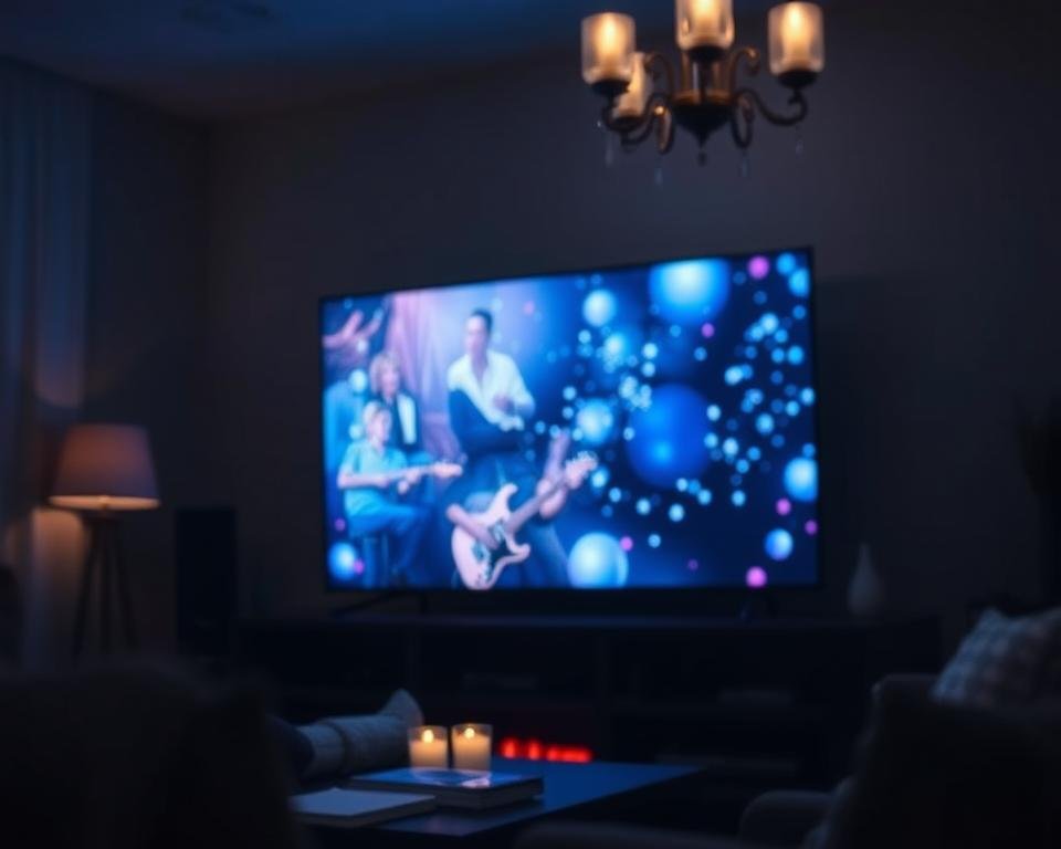 A crystal-clear, high-definition livestream in a dimly lit room, with a cozy, inviting atmosphere. The screen fills the frame, its display shimmering with vibrant, true-to-life colors and razor-sharp details. Subtle ambient lighting casts a soft, warm glow, creating an immersive viewing experience. The scene evokes a sense of cinematic quality, drawing the viewer into the captivating visual experience. Precise camera angles and depth of field provide a sense of depth and dimensionality, making the image feel three-dimensional. The overall impression is one of breathtaking, premium-grade visual fidelity that transports the viewer into the heart of the action. A crystal-clear, high-definition livestream in a dimly lit room, with a cozy, inviting atmosphere. The screen fills the frame, its display shimmering with vibrant, true-to-life colors and razor-sharp details. Subtle ambient lighting casts a soft, warm glow, creating an immersive viewing experience. The scene evokes a sense of cinematic quality, drawing the viewer into the captivating visual experience. Precise camera angles and depth of field provide a sense of depth and dimensionality, making the image feel three-dimensional. The overall impression is one of breathtaking, premium-grade visual fidelity that transports the viewer into the heart of the action.